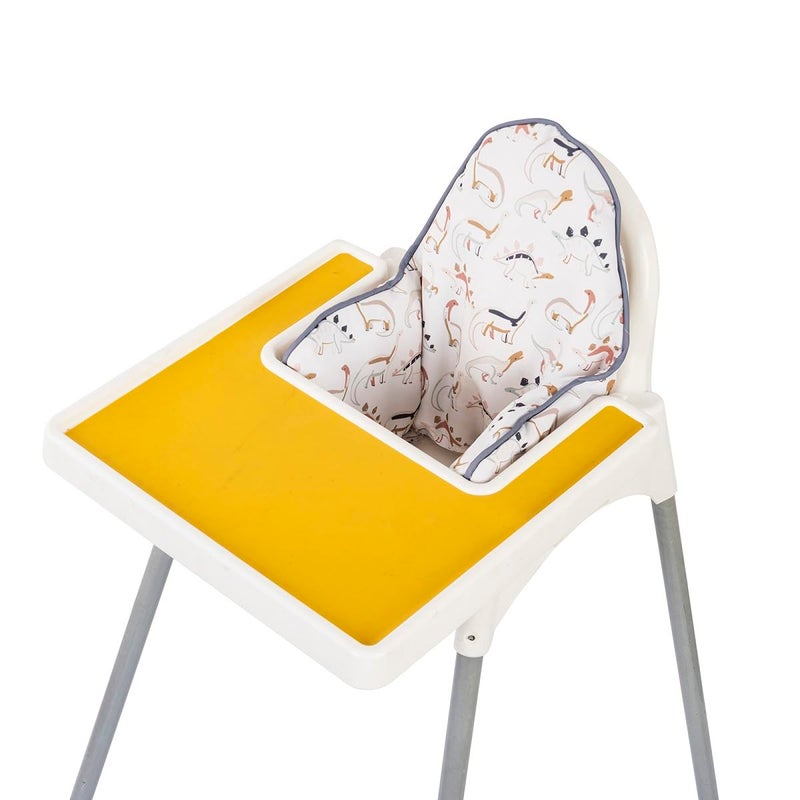 DADOUMAN Inflatable Supporting Cushion for IKEA High Chair, Baby High Chair Cushion with Colorful Printing, Inflatable Cushion Included(Dinosaurs) - Image 1